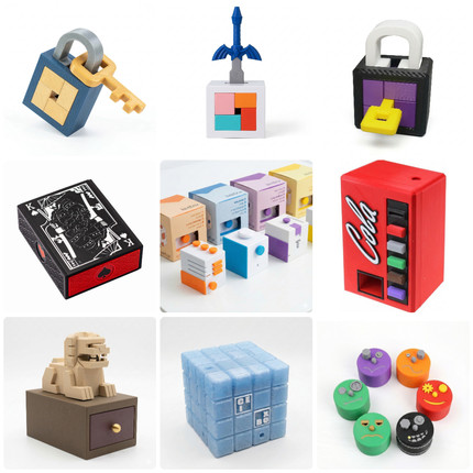 gm同款合集 十级难度puzzle 解密玩具 地狱超高难度儿童益智玩具