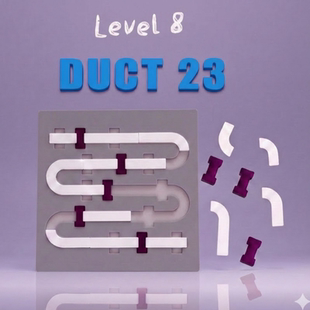 Duct 23 GM同款puzzle拼图玩具 Yuu Asaka儿童益智玩具 智力开发