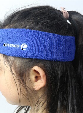 外贸原单户外运动跑步吸汗纯棉毛圈刺绣头箍瑜伽发带俏皮活泼男女