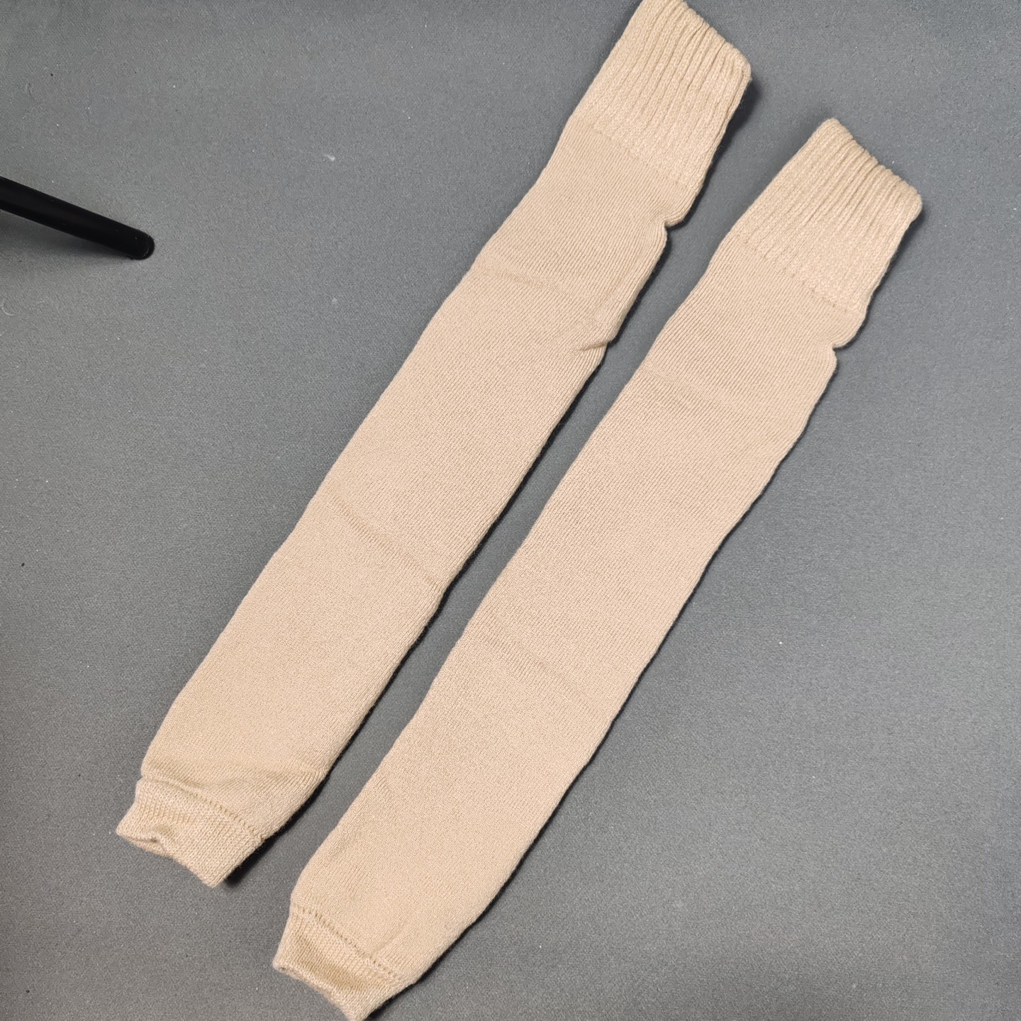 冬季长款护膝护腿袜加厚全毛圈保暖袜套女士加长款防寒护小腿袜子