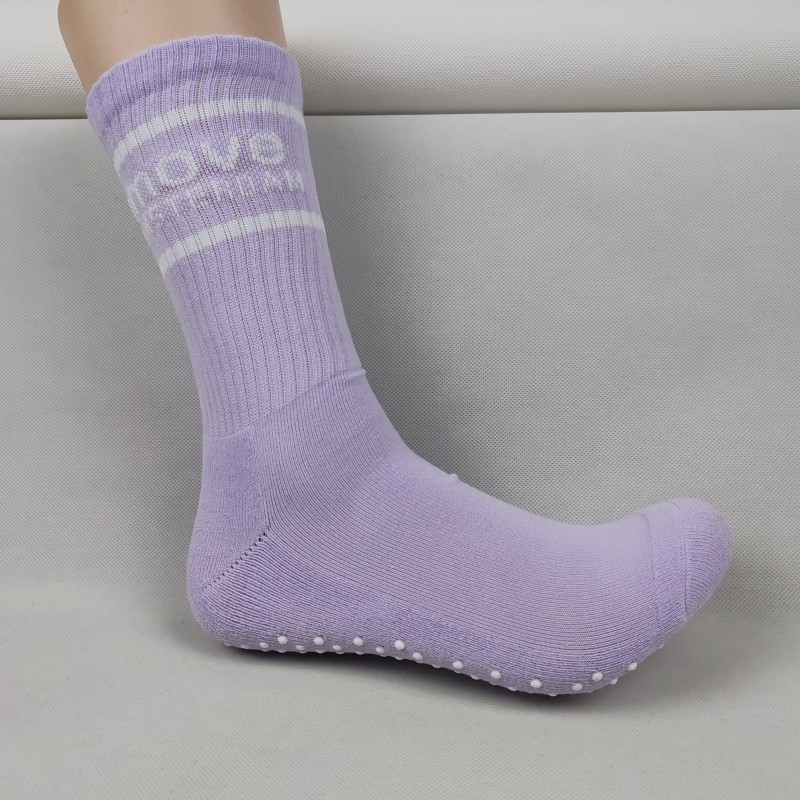 防滑篮球袜女纯棉加厚毛巾底运动袜吸湿排汗棉袜子点胶中筒长袜子