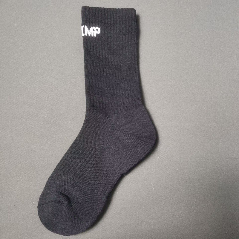 袜子女春秋冬季女士加厚毛巾底中高筒袜吸湿透气运动跑步篮球女袜