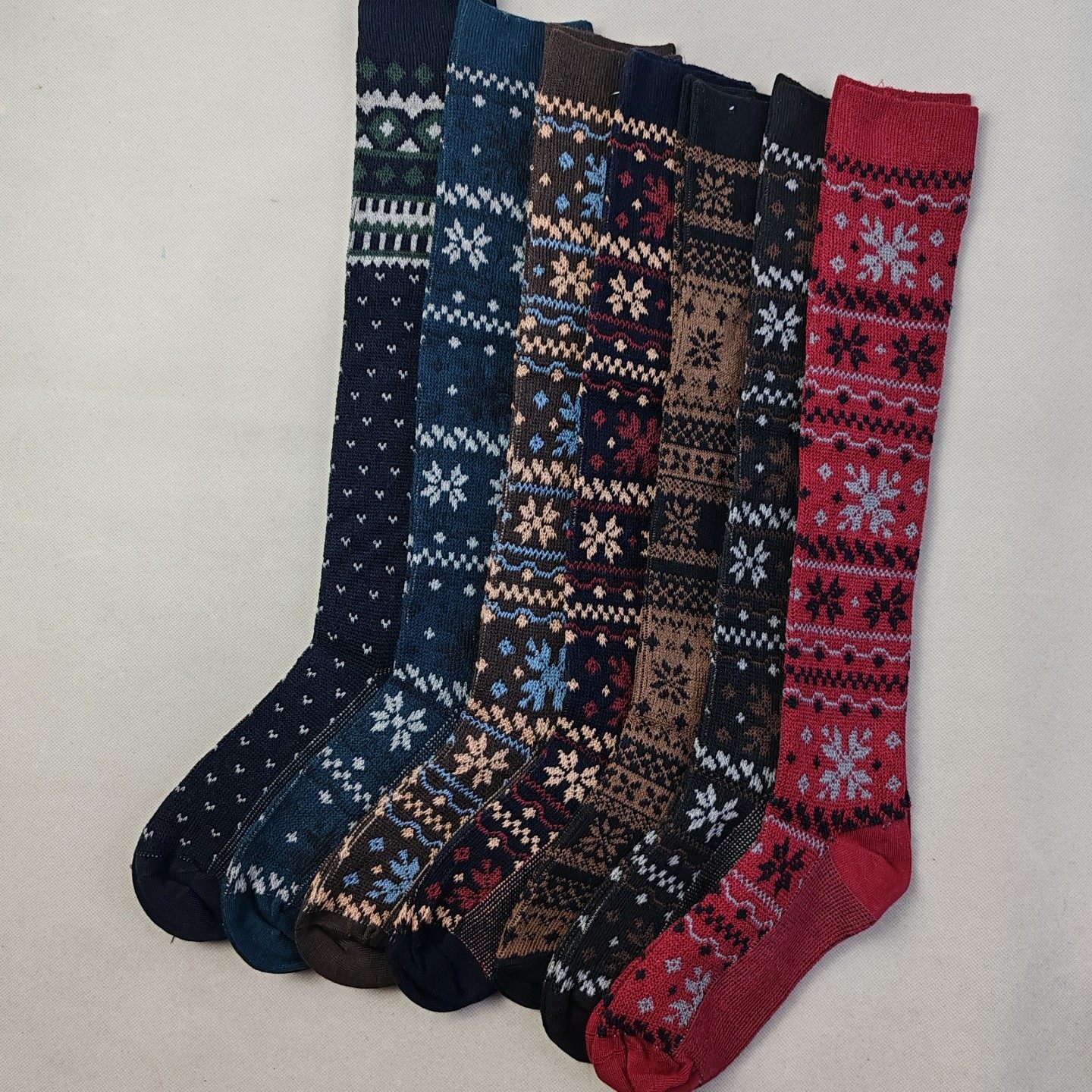 外单长袜秋冬季女生双针双路高筒女袜无骨美腿袜吸汗透气及膝袜子,女士内衣/男士内衣/家居服,中筒袜,淘宝优惠券,粉丝福利购,淘宝优惠卷