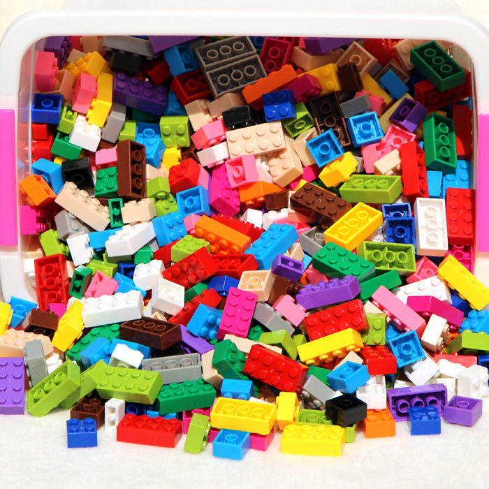 兼容乐高积木儿童小颗粒塑料拼装益智力玩具散装男女孩3-12岁