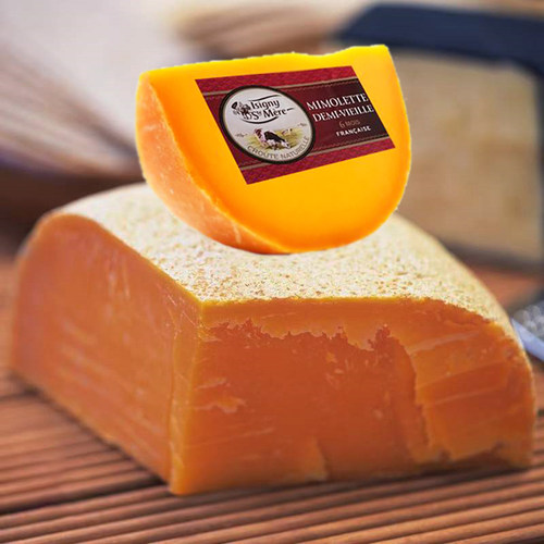 法国伊斯尼米莫莱特干酪Mimolette 半硬质奶酪210g成熟期6个月