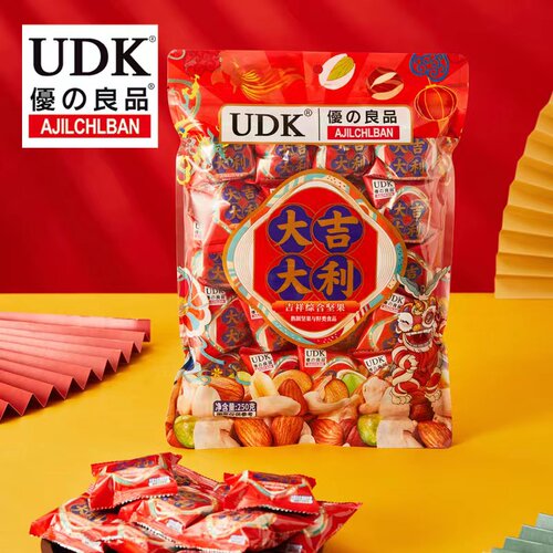 优之良品UDK大吉大利坚果零食