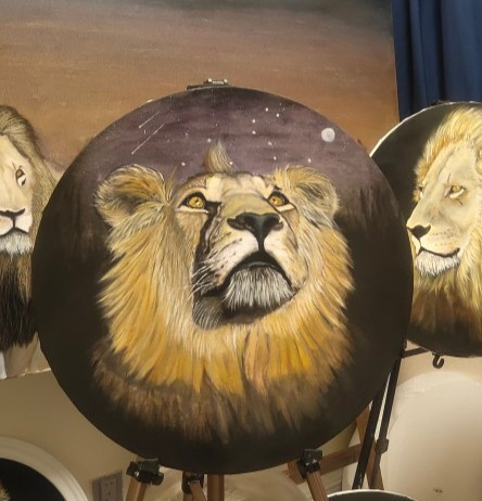 双十一限时活动88元冥河男孩狮子座忧伤壁饰客厅背景艺术风格微喷