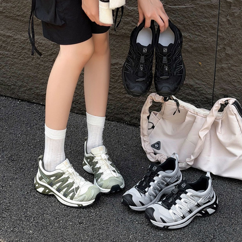 富丽女鞋2026秋季新款老爹鞋女厚底休闲鞋透气撞色百搭潮鞋263-35