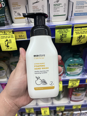 新西兰代购ecostore洗手液250ml椰子香草天然无刺【全场4件包邮】