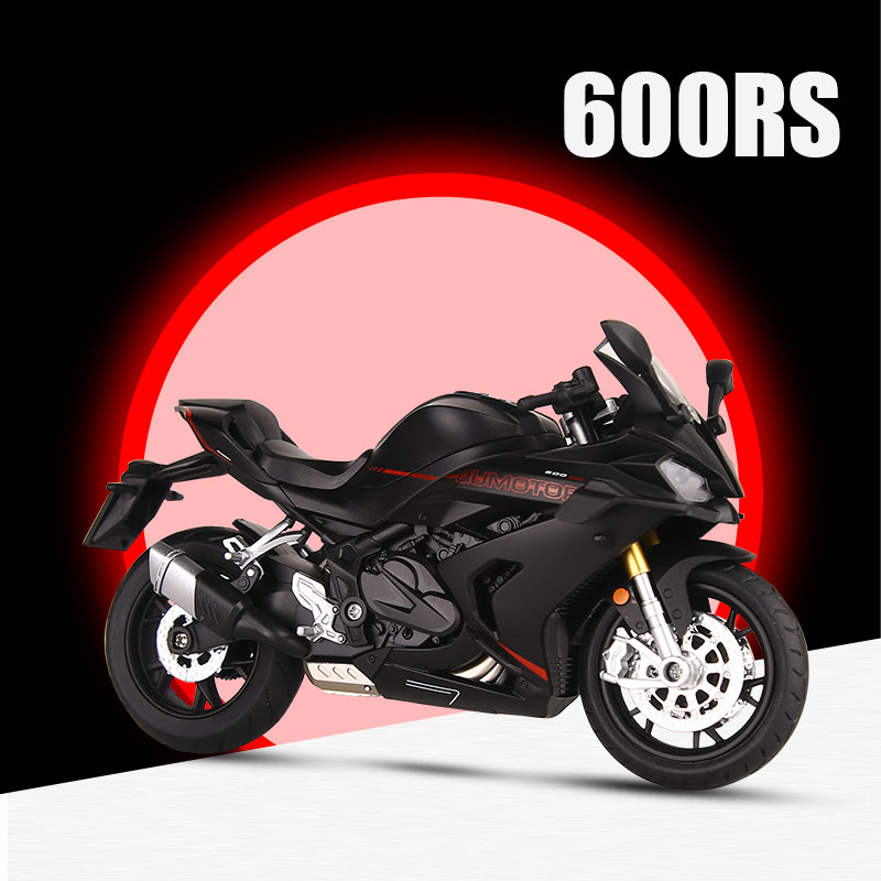 112合金赛600SR摩托车模型