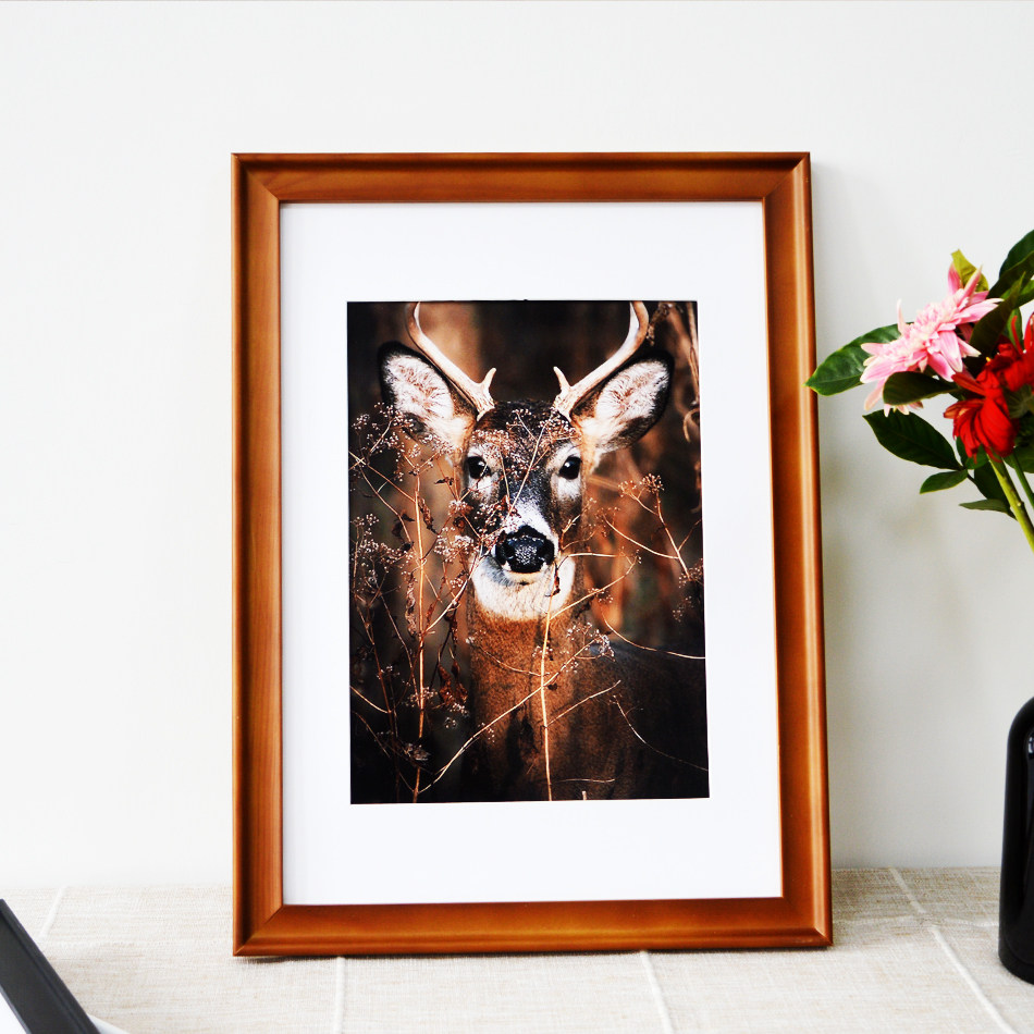 实木欧式相框挂墙20 12 14 16 18 24 30 32寸4k8开a3订制裱画框a4