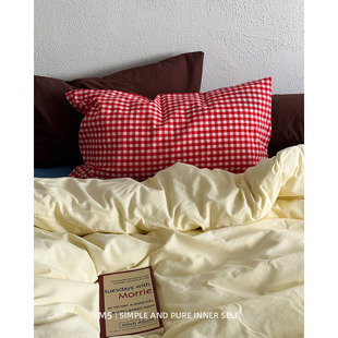 复古少女100全棉纯棉床上四件套床笠床单被套床品三件套床上用品