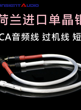 荷兰进口单晶银音频线过机线