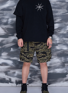 【补录】机能短裤虎纹迷彩树枝迷彩多口袋工装裤SP29非ACRNM