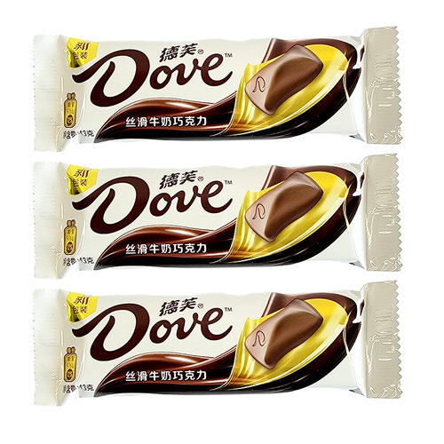 德芙丝滑排块43g休闲巧克力
