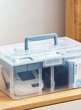 医用胰岛素笔血糖仪收纳盒测血糖仪器盒子便携医疗测血压护理药箱