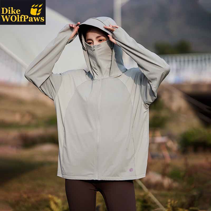 UPF50+凉皮防晒衣女款夏季薄款冰丝防紫外线2026新款情侣防晒服男