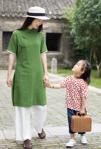 玉想中国风旗袍日常复古修身上衣