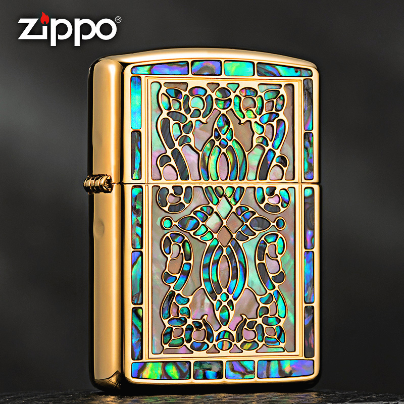 Zippo双面贝壳官方专卖