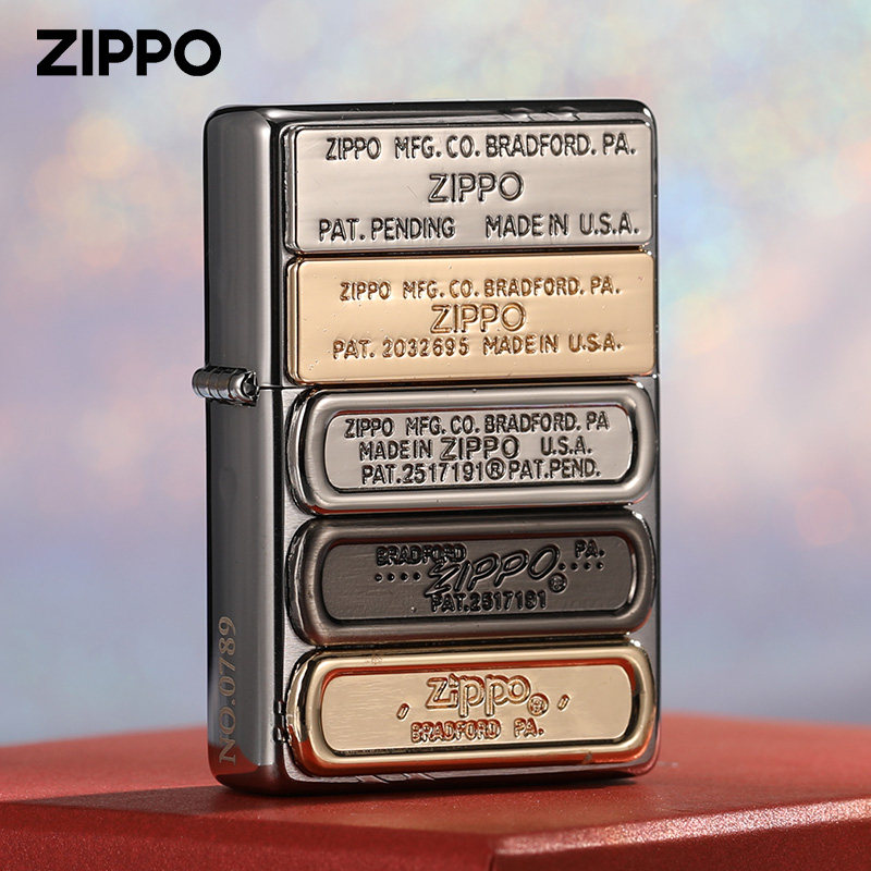 官方正品zippo打火机正版复刻贴章1937五代标防风煤油男友送礼物