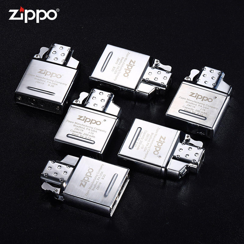 zippo打火机内胆zppo原装正版棉芯煤油火石通用zipoo官方正品配件