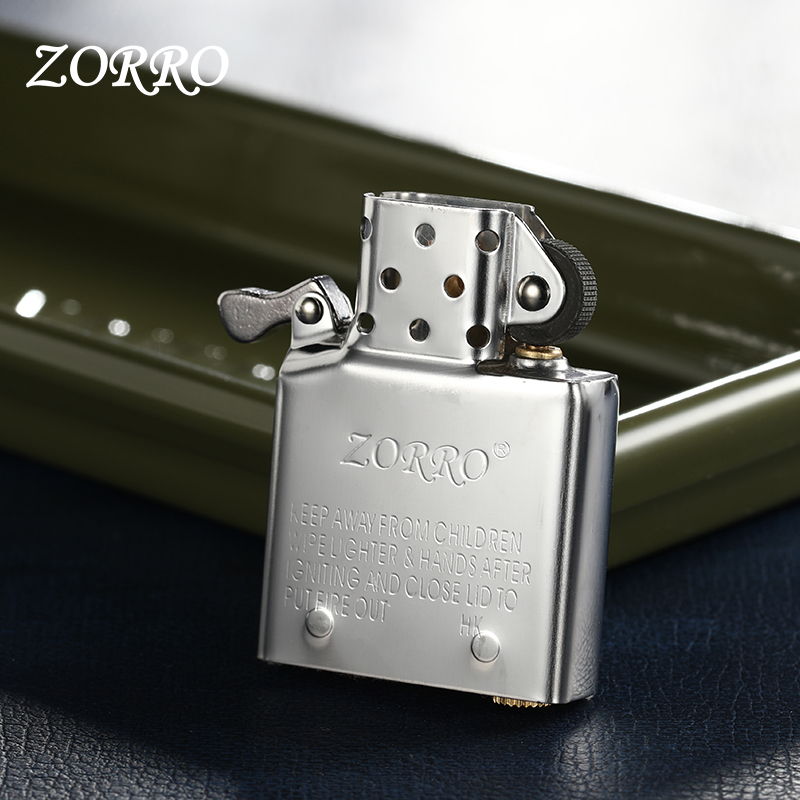 ZORRO正品打火机内胆煤油配件佐罗正版通用型ZP可用芝宝zippo