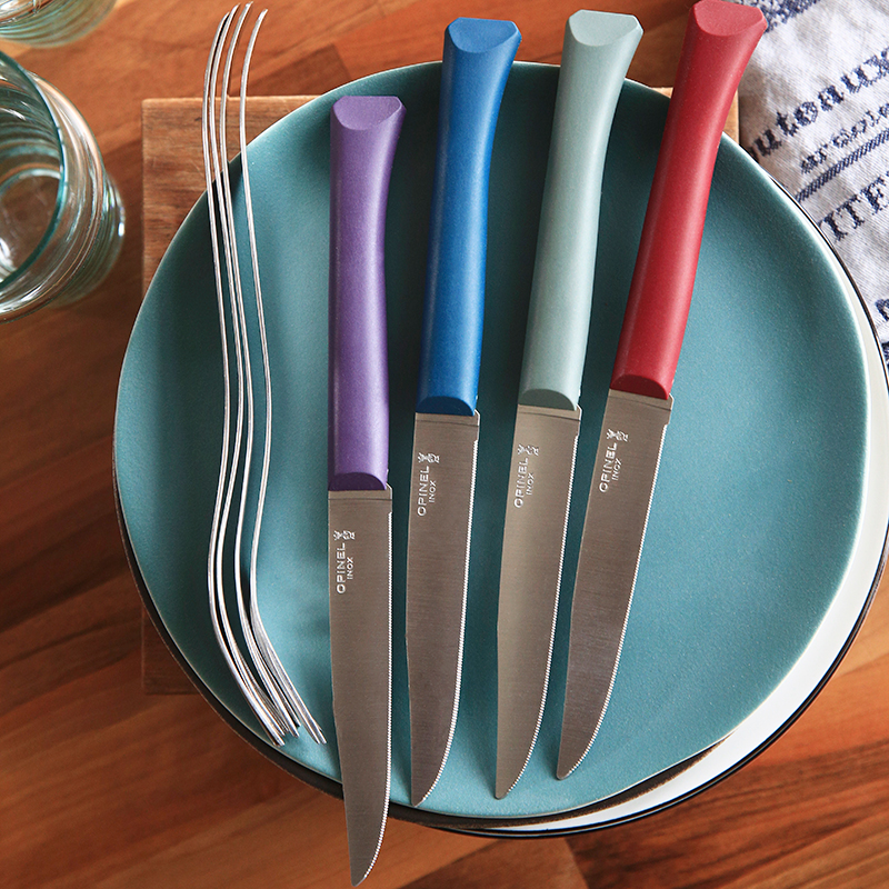 Opinel正餐刀不銹鋼材質