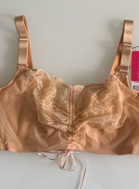 戴丝玉专柜正品女士抹胸式文胸单层半透明显胸小内衣黛丝玉R81096