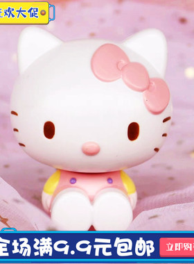 新大kt猫蛋糕装饰玩偶摆件hallo kitty插旗凯蒂猫儿童派对装扮