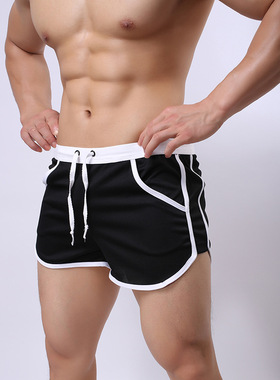 田径短裤男户外跑步马拉松运动2分超短裤三分家居裤薄款透气宽松