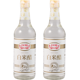 双鱼白米醋500ml浙味杭州名醋食用醋纯粮传统手工酿造官方正品