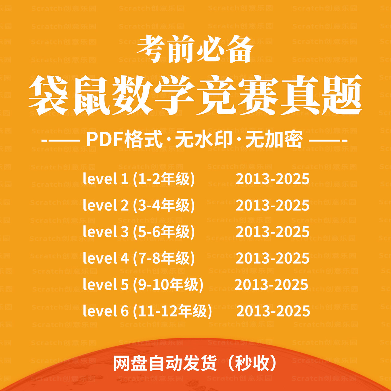 袋鼠数学竞赛真题电子版2026袋鼠趣味数学一二三四五六七八九年级