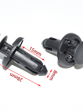 特斯拉Model3 ModelY ModelSModelX前后叶子板挡泥板内衬固定卡扣