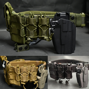 无贼战术腰带套装ipsc竞技G17  34P320泥色2011M181911快拔套迷彩