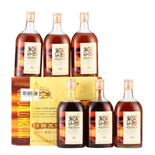 古越龙山黄酒绍兴花雕酒3年清醇三年半甜型500ml 泡阿胶 6瓶整箱装