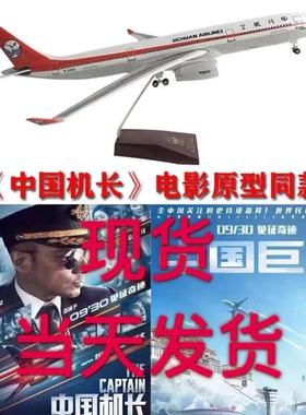 47公分空客A319带灯带轮3U8633中国机长原型机B-6419飞机航模