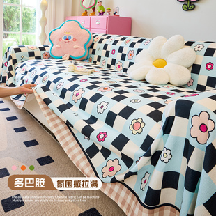 四季 卡通沙发盖布巾2025新款 通用防猫抓沙发套罩全包万能盖毯坐垫
