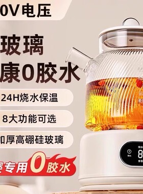 110V全玻璃恒温养生壶新款