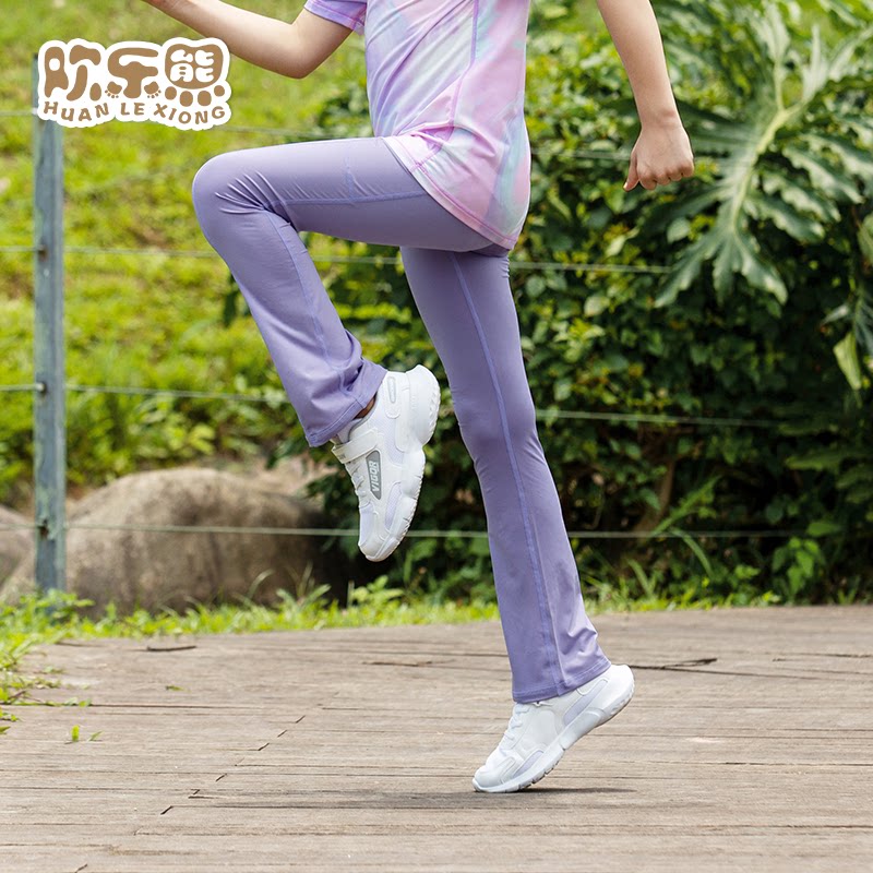 女童喇叭裤薄款2024夏季图片