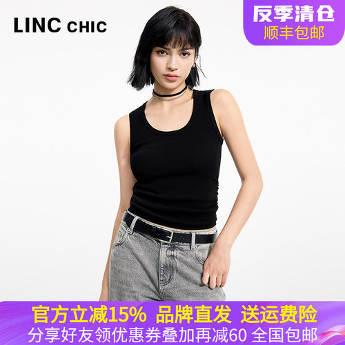 金羽杰春季针织衫背心吊带上衣女