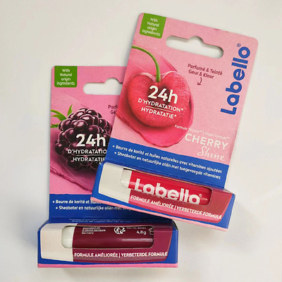 Labello德国拉贝罗润唇膏黑莓 樱桃24小时长效保湿 天然 荷兰代购