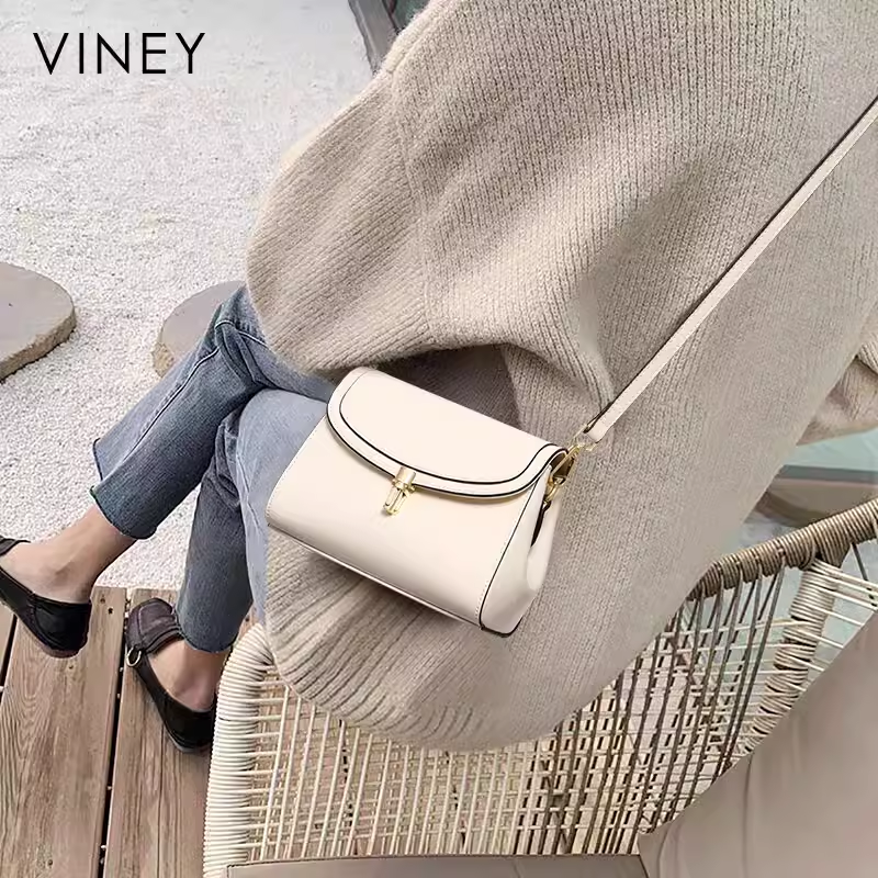 Viney包包新款2025包包女包斜挎包夏高级感轻奢夏季真皮迷你小包