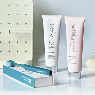 希柔有互TM钻石修复皓洁牙膏 teeth mirror牙膏清新海洋薄荷蜜桃