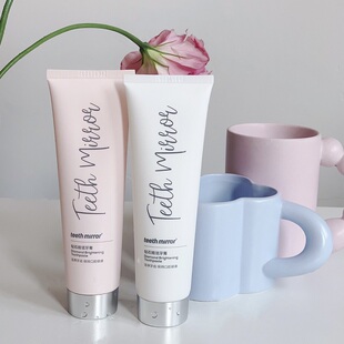 Teeth mirror钻石皓洁修复牙膏蜜桃净白牙刷有互希柔TM软毛牙刷