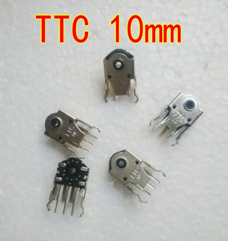 【华义兴电子】鼠标编码器TTC 10MM 滚轮维修配件