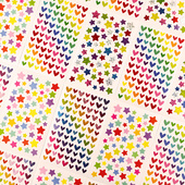 韩国funny贴纸桃心星星手账帐素材少女心手机小可爱装 饰咕卡贴画