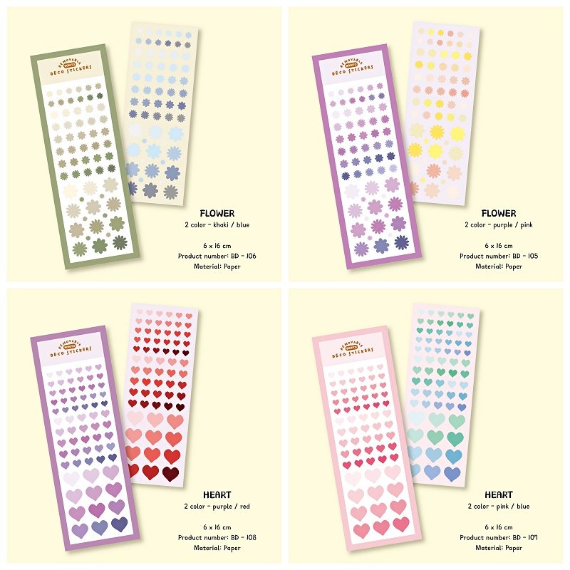 韩国BONITO创意贴纸粉蓝爱心四季森林可爱ins纸质手帐咕卡装饰贴,文具电教/文化用品/商务用品,贴纸/立体贴纸,淘宝优惠券,粉丝福利购,淘宝优惠卷