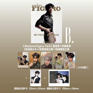 费加罗 喜悦男团 萝卜 尼克 托米 墨琛 李烨 阿祖 小聪官方A/B版封面+赠单人自拍小卡+拍立得 费加罗PARK杂志2025年11月新视线