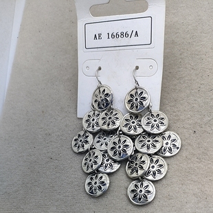 37满29元 多层耳钉耳坠 包邮