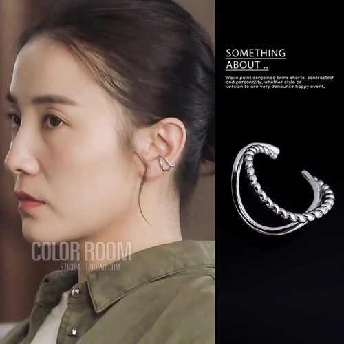 无痛时尚小众设计感耳夹耳骨环女无耳洞耳骨夹新款高级感耳环耳饰